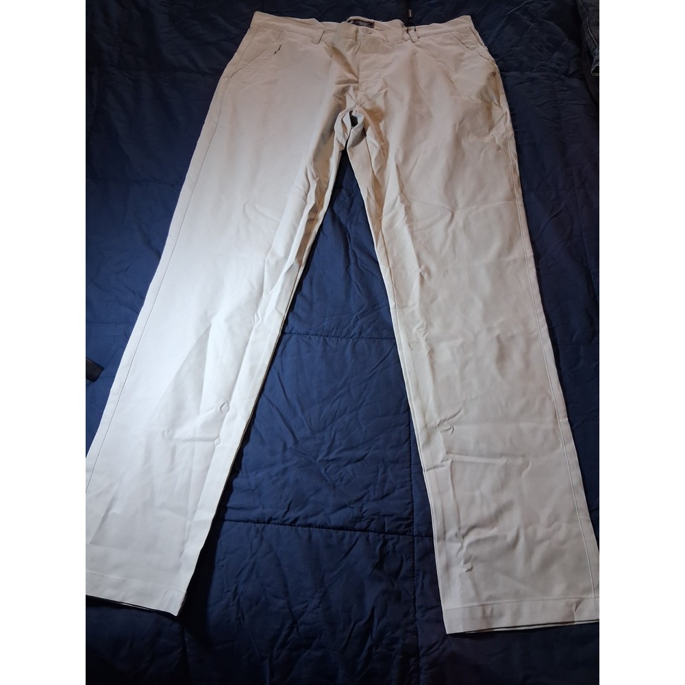 Michel Rouen Proflex Golf Pants‎ Silver Gray 36x34 Performance Stretch